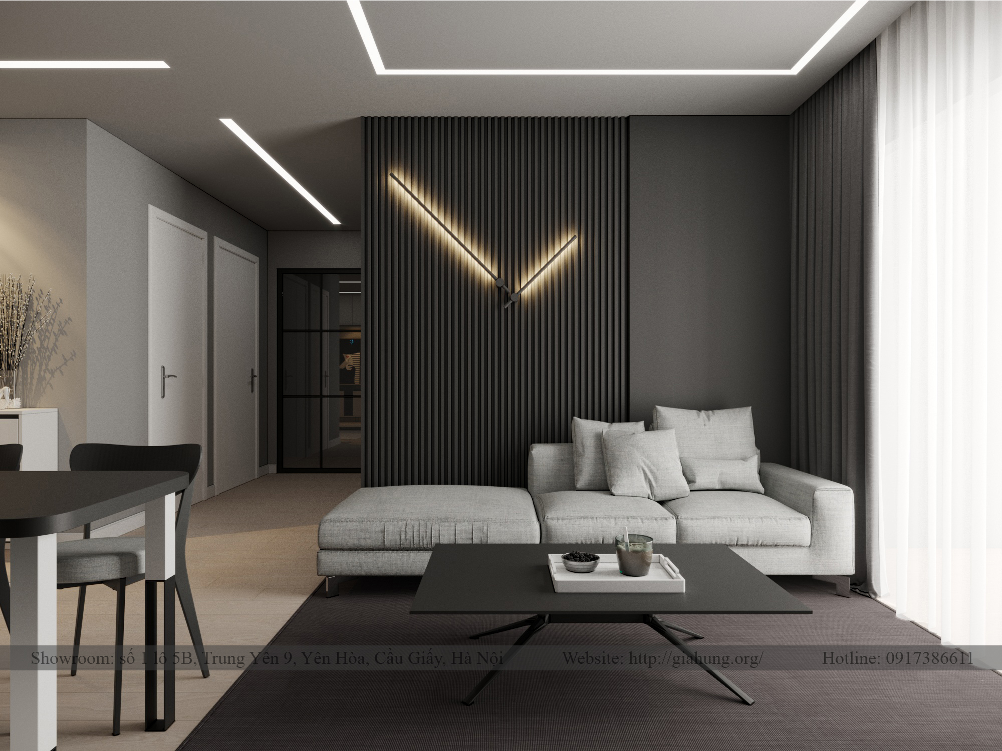 Thiết kế nội thất căn hộ chung cư Vinhomes Smart City
